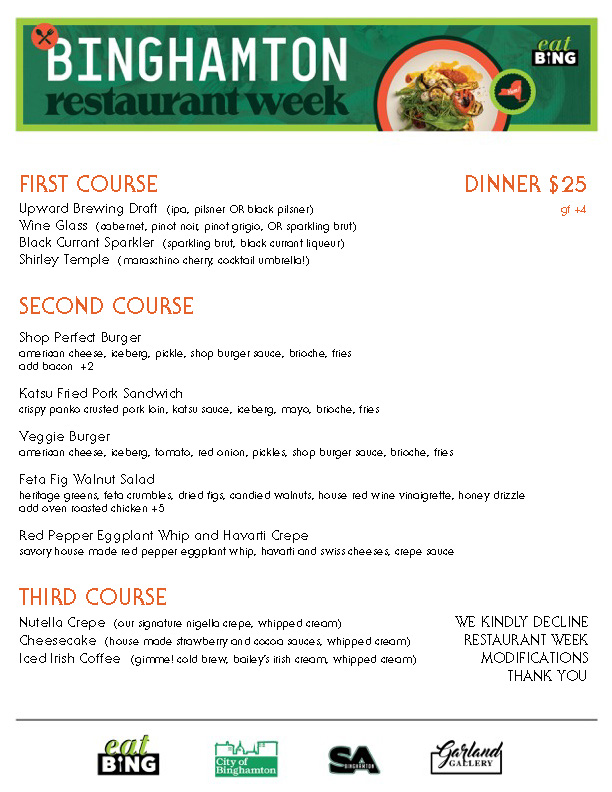 Spring24-DINNER-TheShop Restaurant Week Menus